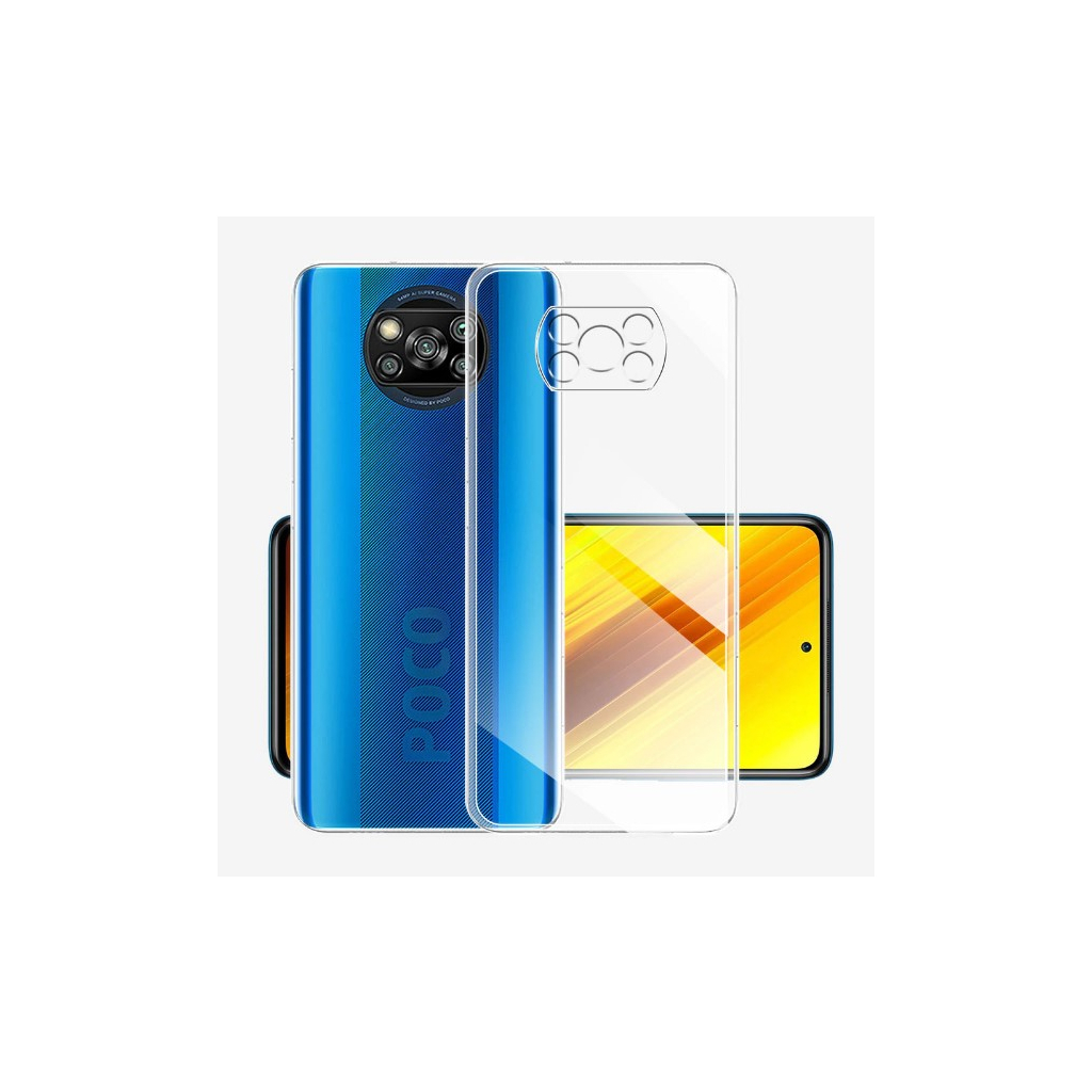 Силіконовий чохол BeCover для Poco X3 / Poco X3 Pro Transparancy (705652) фото2