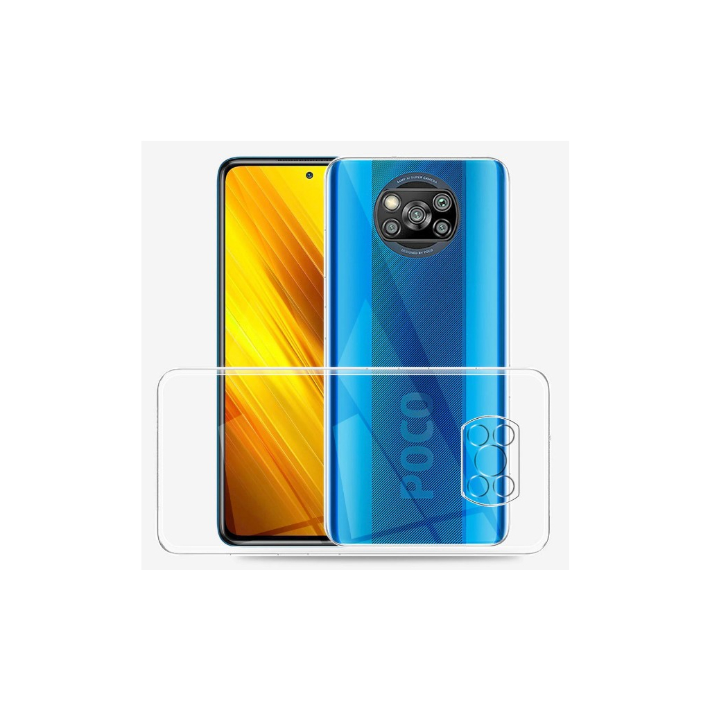 Силіконовий чохол BeCover для Poco X3 / Poco X3 Pro Transparancy (705652) фото3