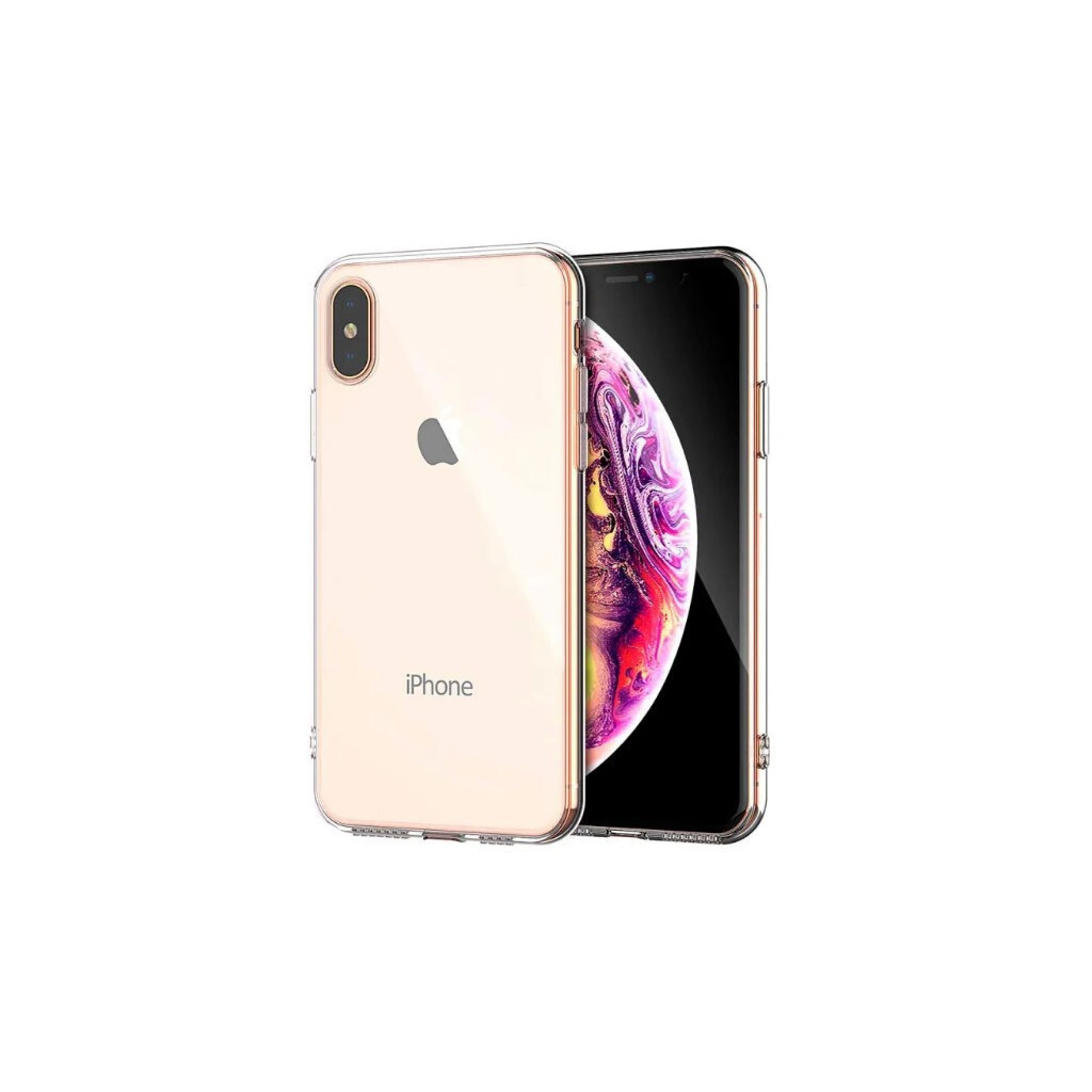 Силіконовий чохол BeCover для Apple iPhone X/XS Transparancy (704771) фото2