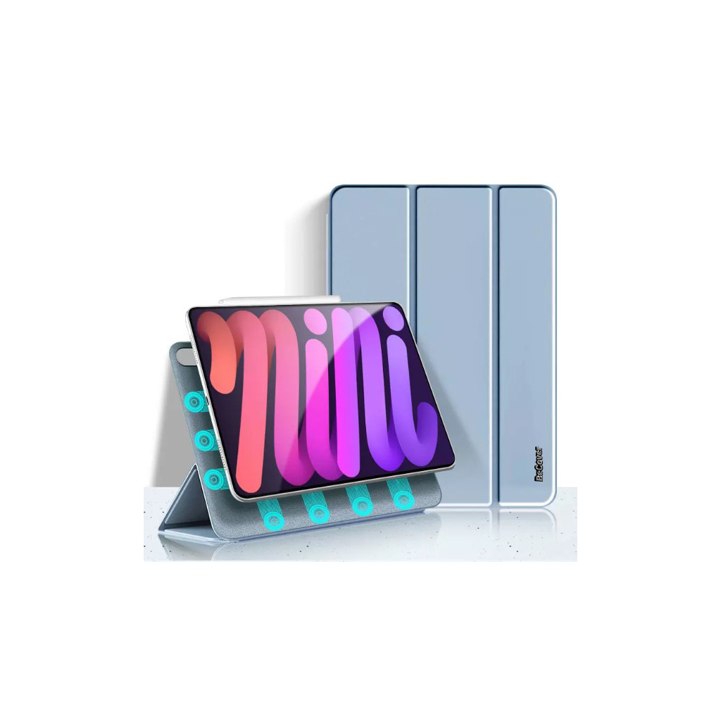 Силіконовий чохол-книжка BeCover для Apple iPad Mini 6 Light Blue (707523) фото2