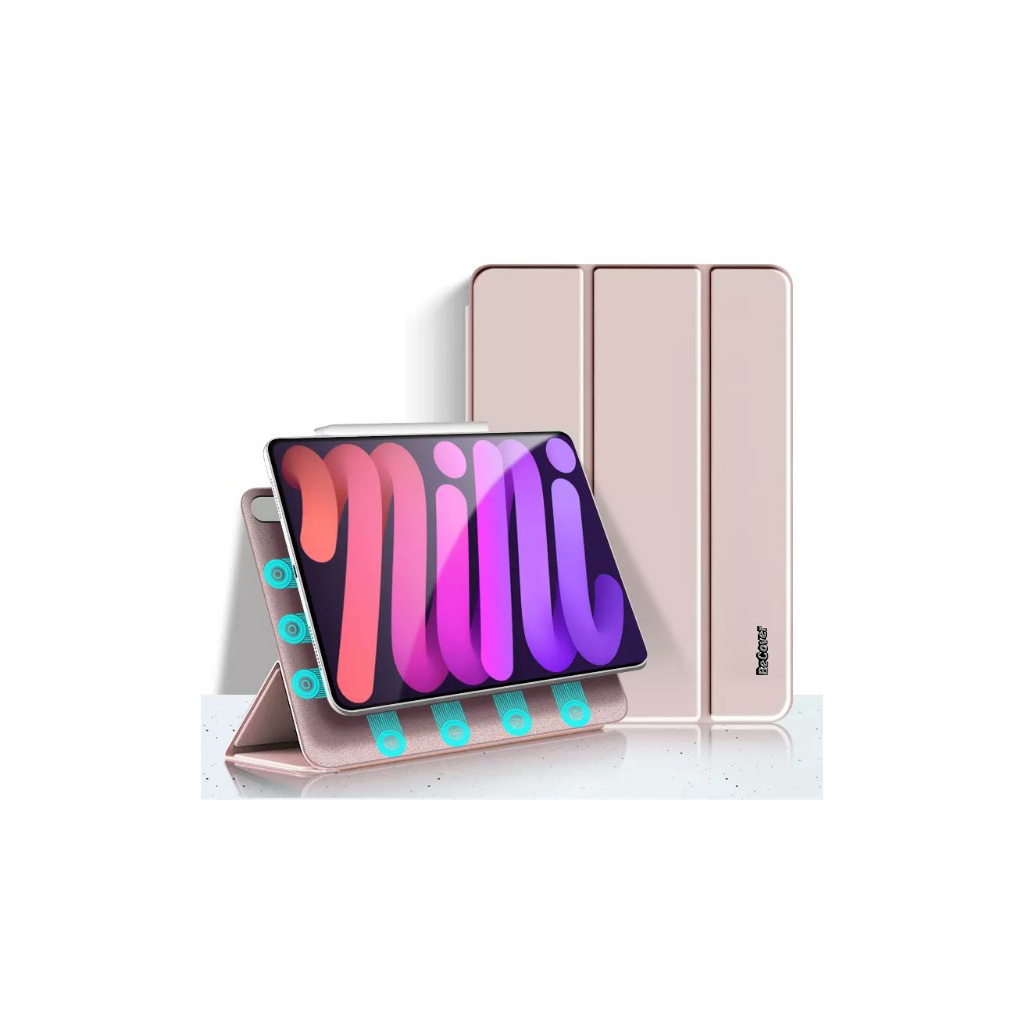 Силіконовий чохол-книжка BeCover для Apple iPad Mini 6 Pink (707525) фото2