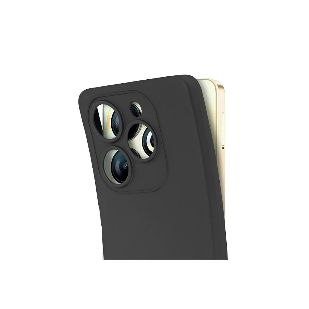 Силіконовий чохол BeCover для Infinix Smart 8 (X6525) Black (710878) фото3