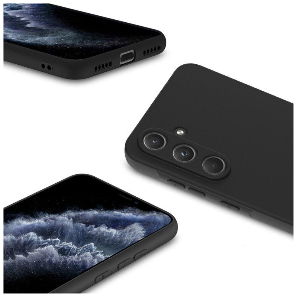 Силіконовий чохол BeCover для Samsung Galaxy A55 5G SM-A556 Black (710898) фото