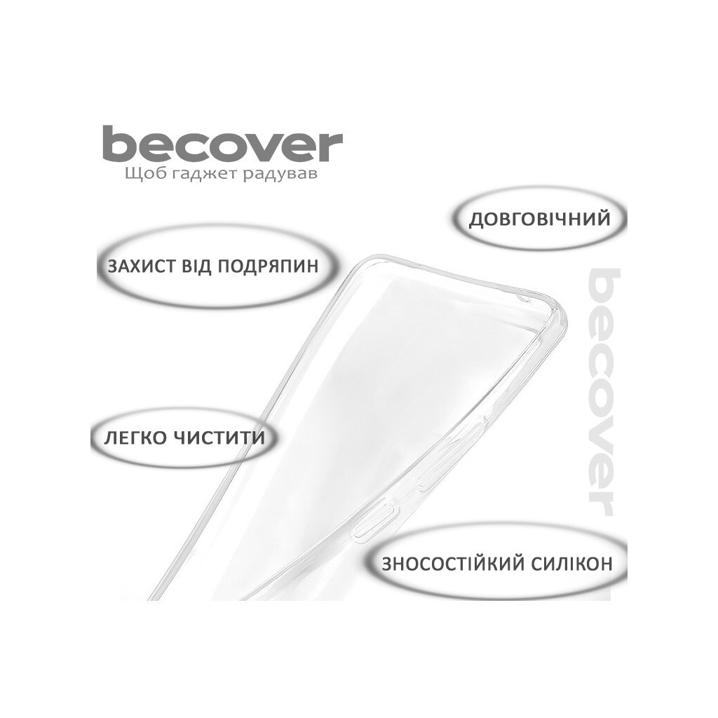 Силіконовий чохол BeCover для Tecno Spark Go 2024 (BG6) Transparancy (710906) фото