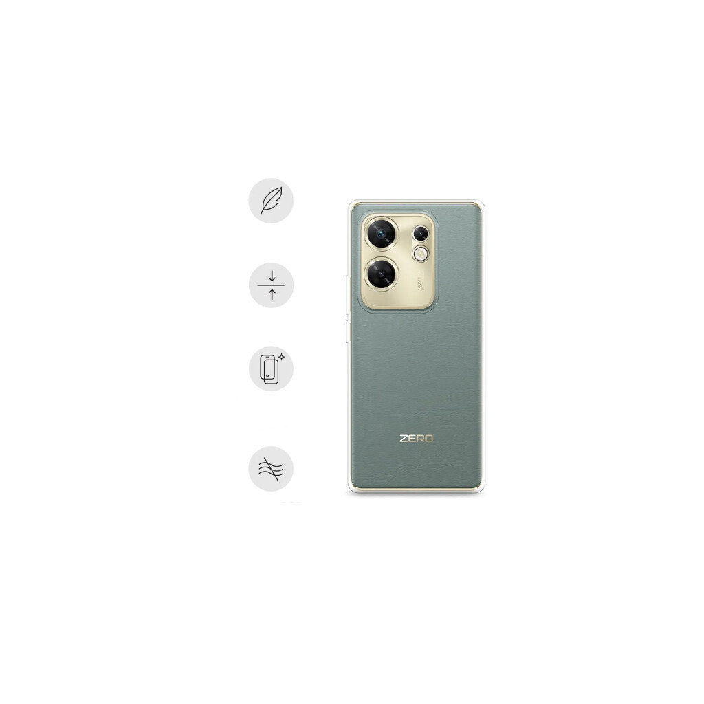Силіконовий чохол BeCover для Infinix Zero 30 4G (X6731B) Transparancy (710886) фото3