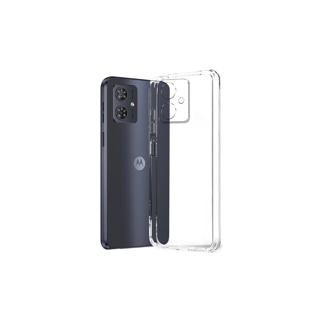 Силіконовий чохол BeCover для Motorola Moto G54 / G54 Power Transparancy (710887) фото2