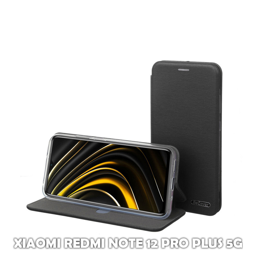 Чохол-книжка BeCover Exclusive для Xiaomi Redmi Note 12 Pro Plus 5G Black (710481) фото