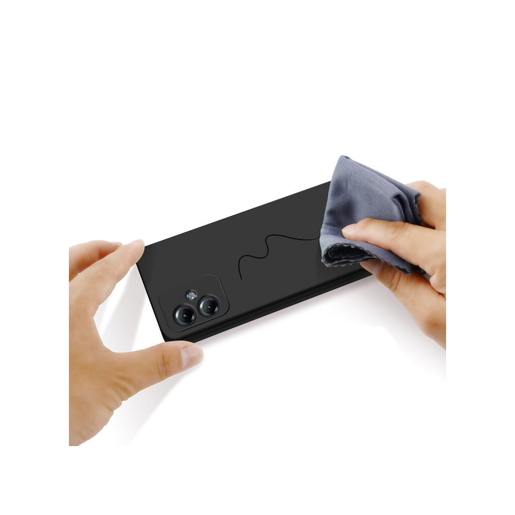 Силіконовий чохол BeCover для Motorola Moto G54 / G54 Power Black (710546) фото