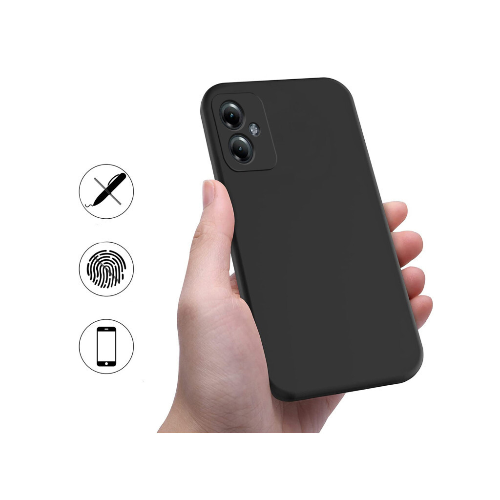 Силіконовий чохол BeCover для Motorola Moto G54 / G54 Power Black (710546) фото