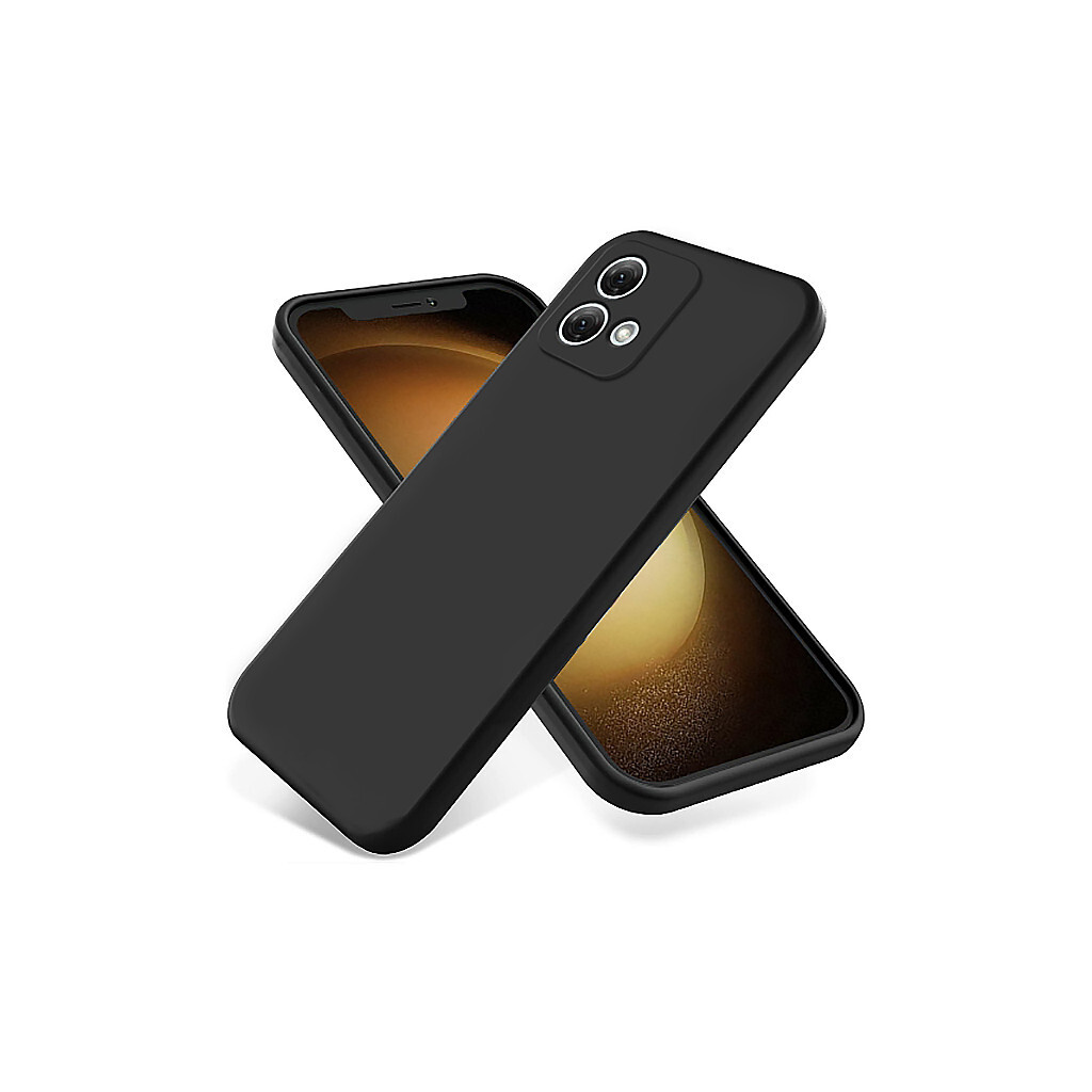 Силіконовий чохол BeCover для Motorola Moto G84 Black (710547) фото