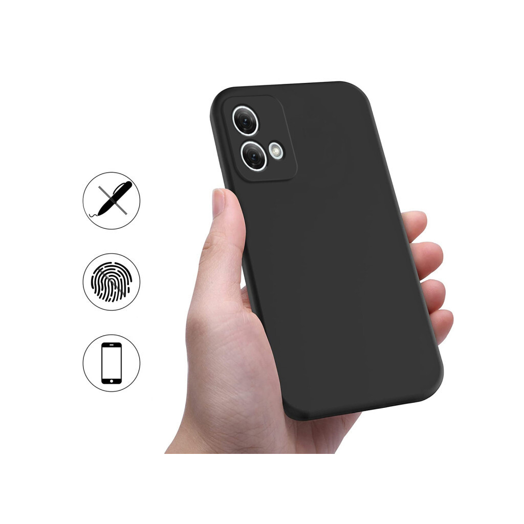 Силіконовий чохол BeCover для Motorola Moto G84 Black (710547) фото