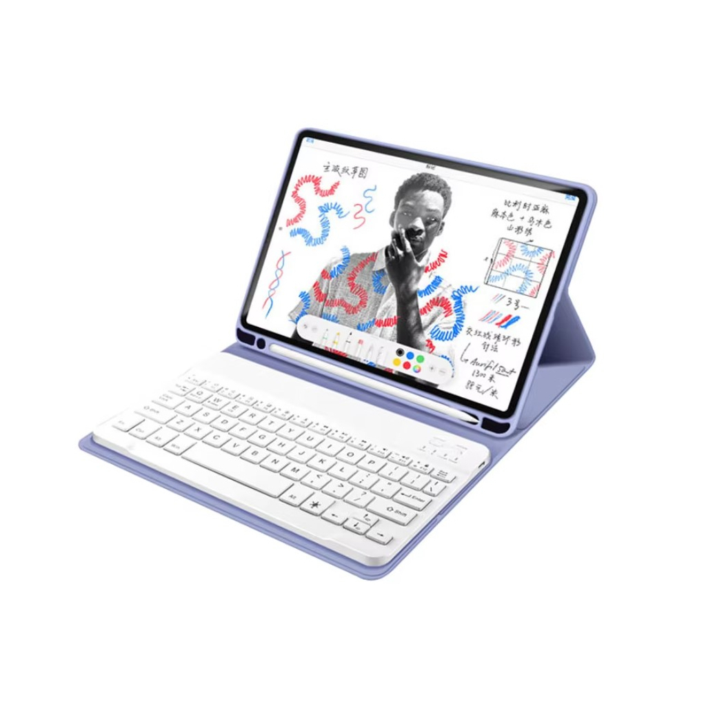 Чохол-книжка з бездротовою клавіатурою BeCover для Apple iPad Mini 6 2021 Purple (712991) фото2