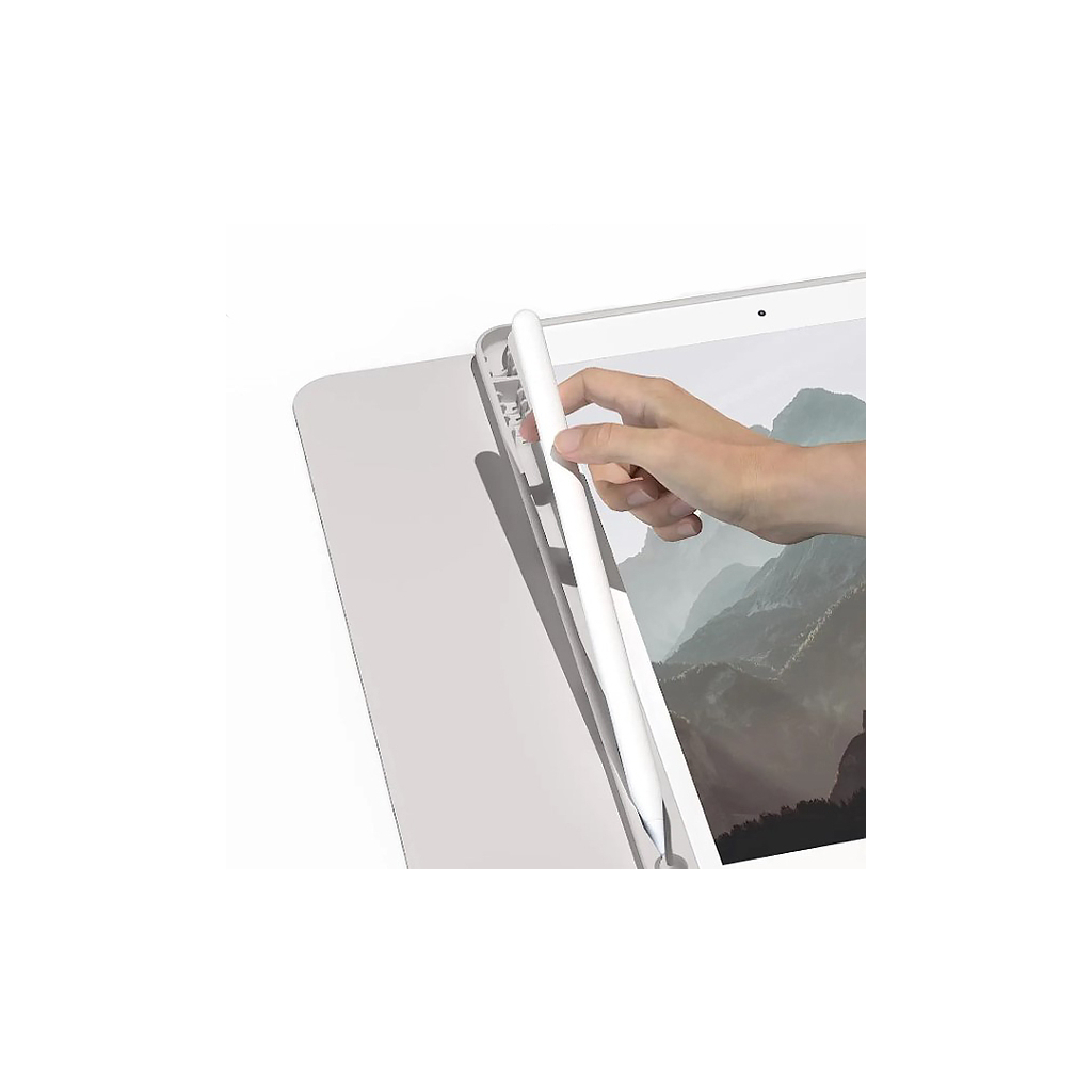 Чохол-книжка з бездротовою клавіатурою BeCover для Apple iPad Mini 7 2024 Gray (712994) фото4