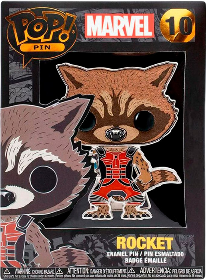 Пин Funko Pop серии Marvel – Енот Ракета (MVPP0011) фото3