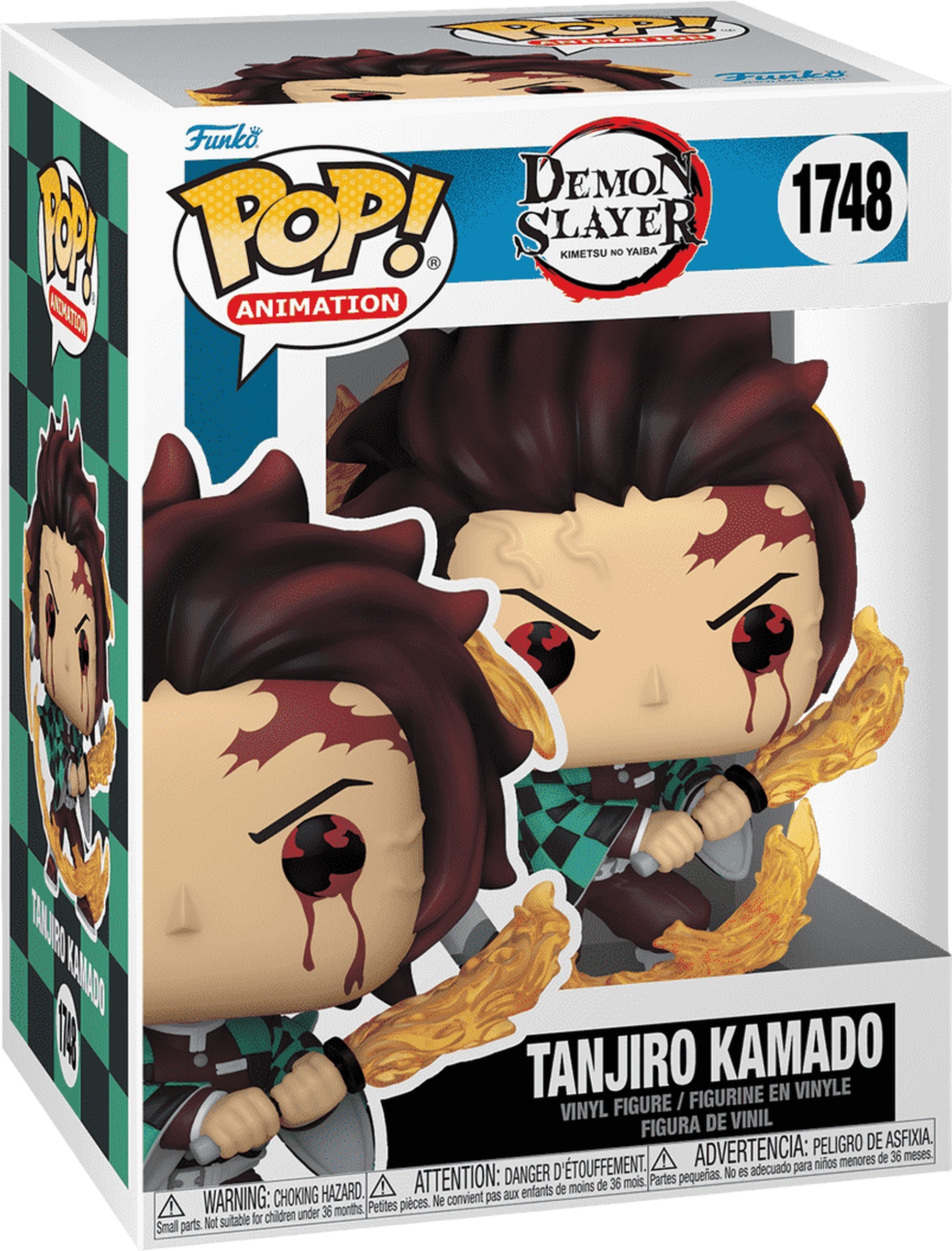 Игровая фигурка Funko Pop! серии Убийца демонов - Тандзиро и дыхание солнца (80334F) фото