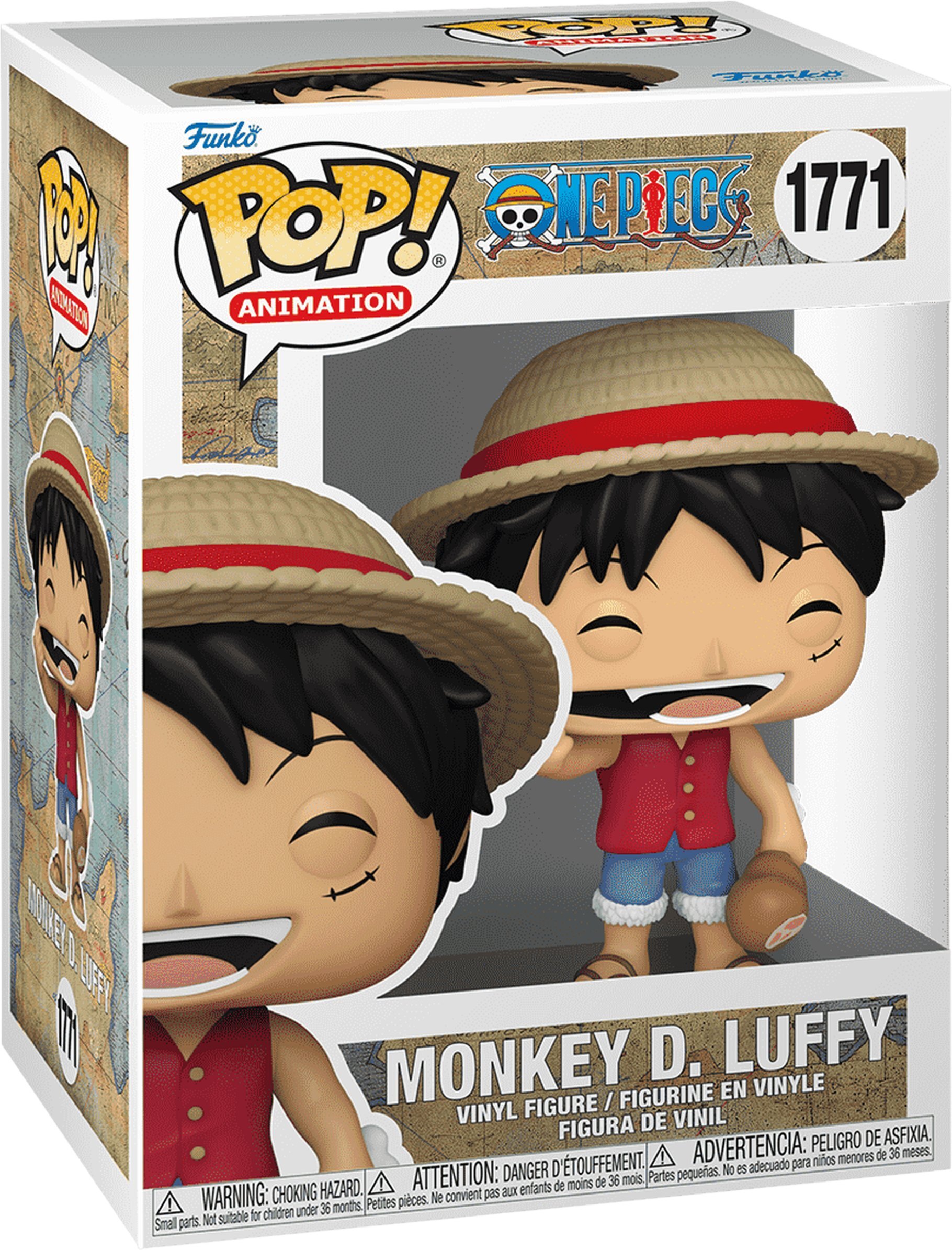 Игровая фигурка Funko Pop! серии Большой куш - улыбающийся Луффи (80365) фото