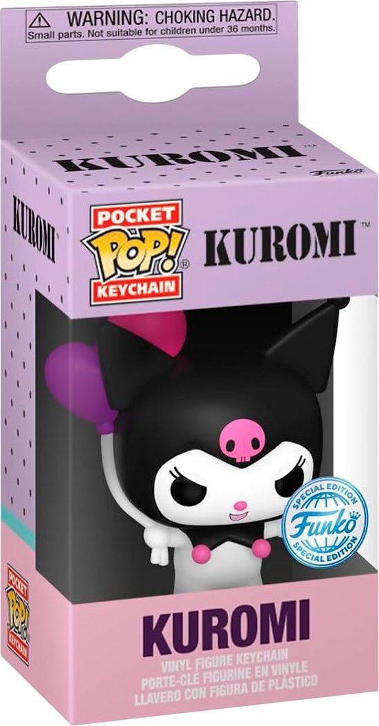 Игровая фигурка на клипсе Funko Pop! серии Sanrio: Kuromi - Куроми (85987) фото