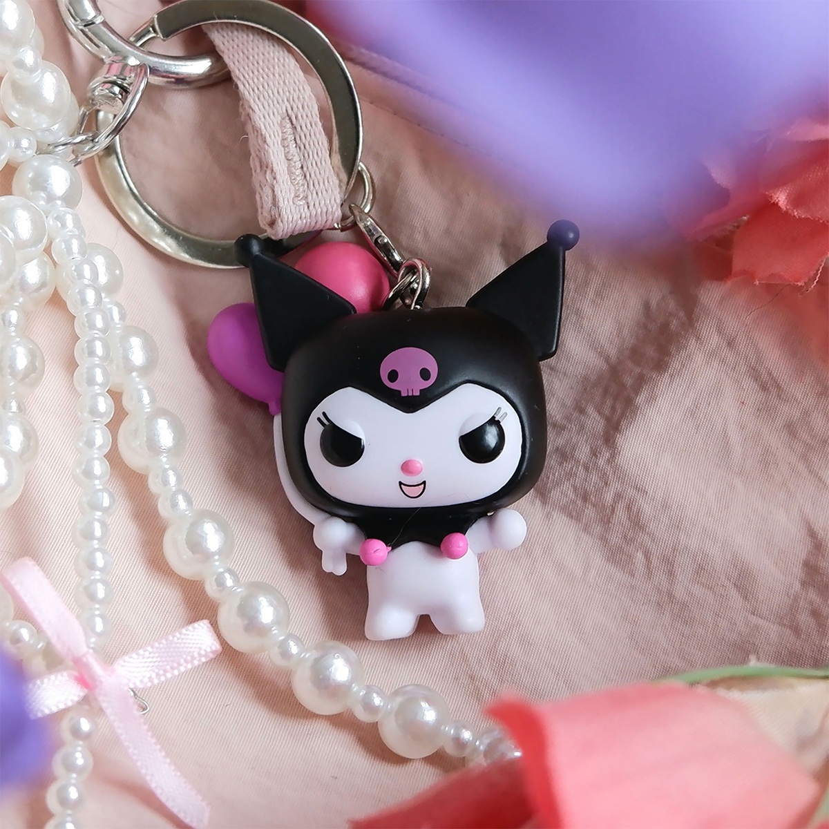 Игровая фигурка на клипсе Funko Pop! серии Sanrio: Kuromi - Куроми (85987) фото