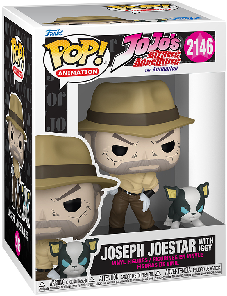 Набор из фигурок Funko Pop! серии JoJo's Bizarre Adventure - Джозеф и Игги (88461) фото2