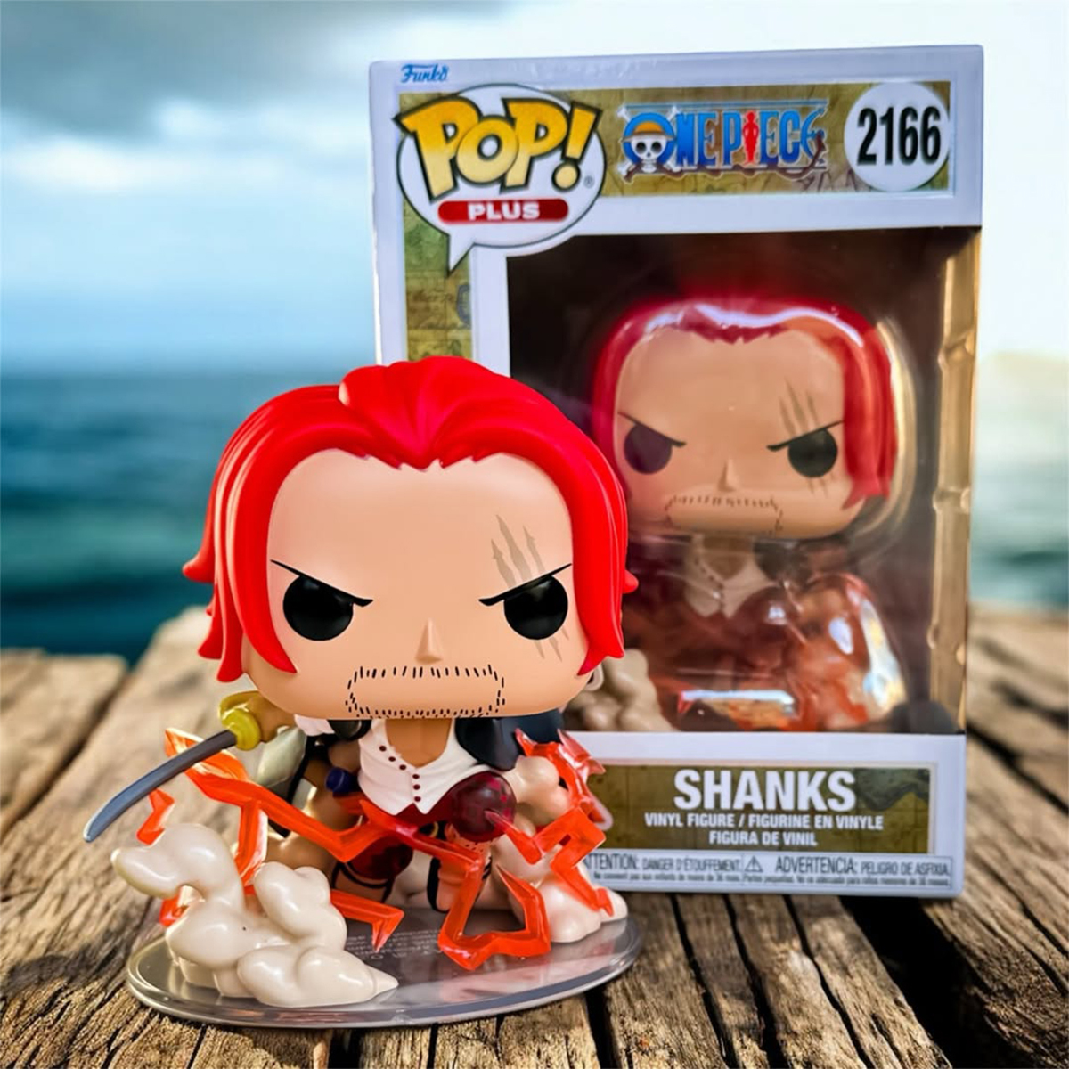 Игровая фигурка Funko Pop! серии Большой куш - Шанкс (90566F) фото3
