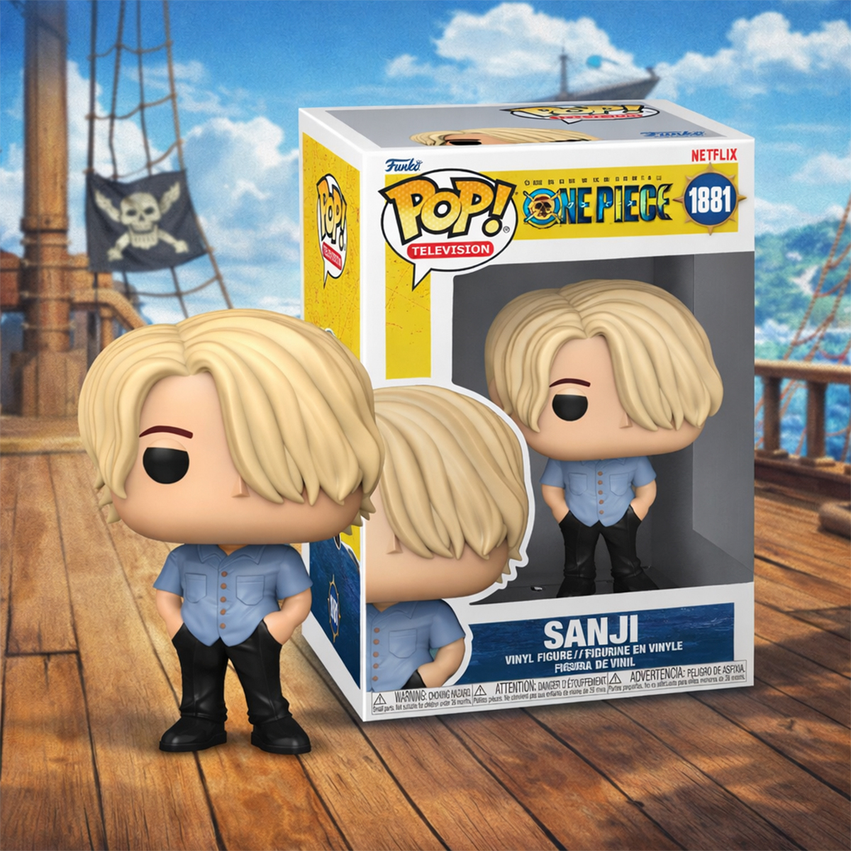 Игровая фигурка Funko Pop! серии Большой куш S1 - Санджи (75667) фото