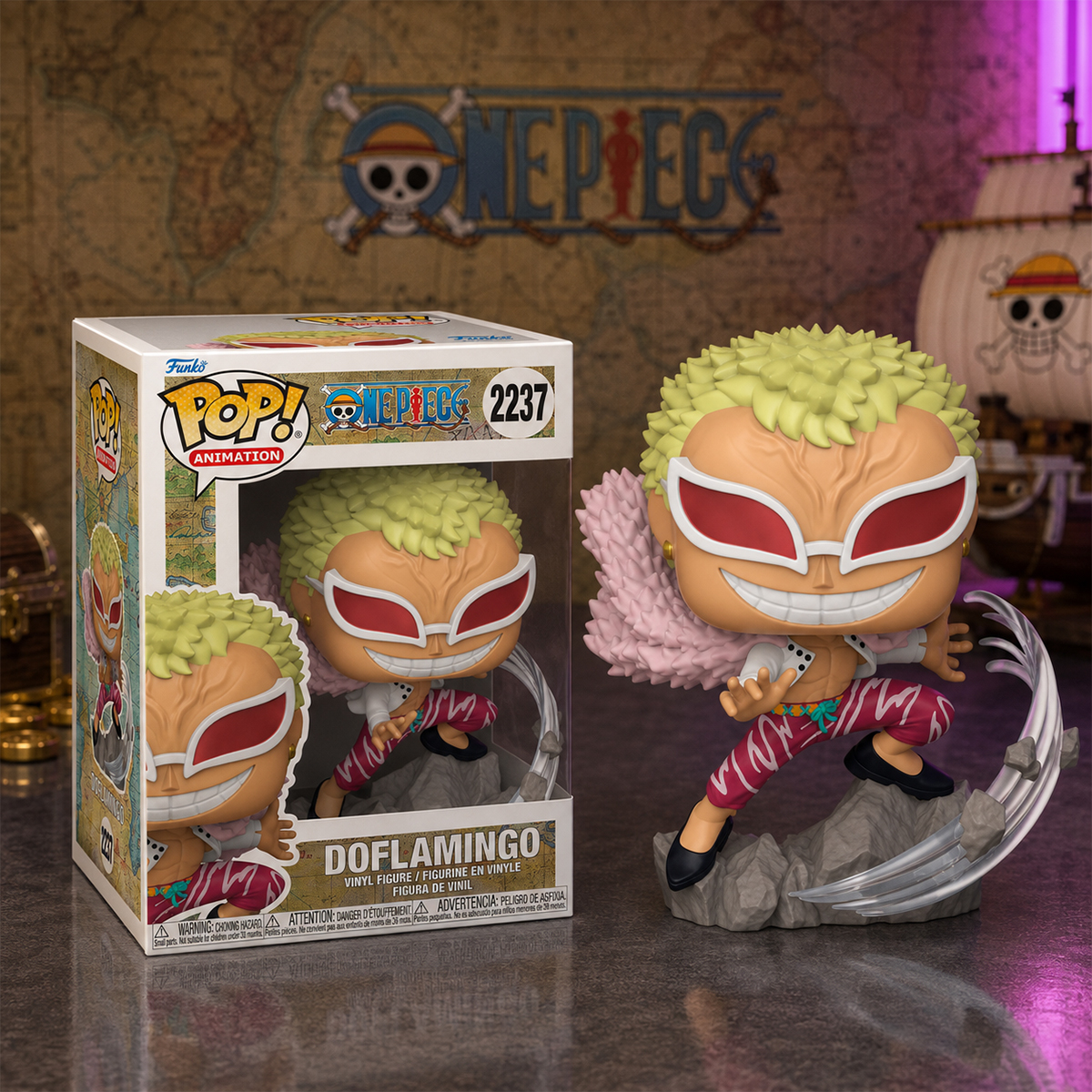 Игровая фигурка Funko Pop! серии Большой куш - Дофламинго (90647) фото3