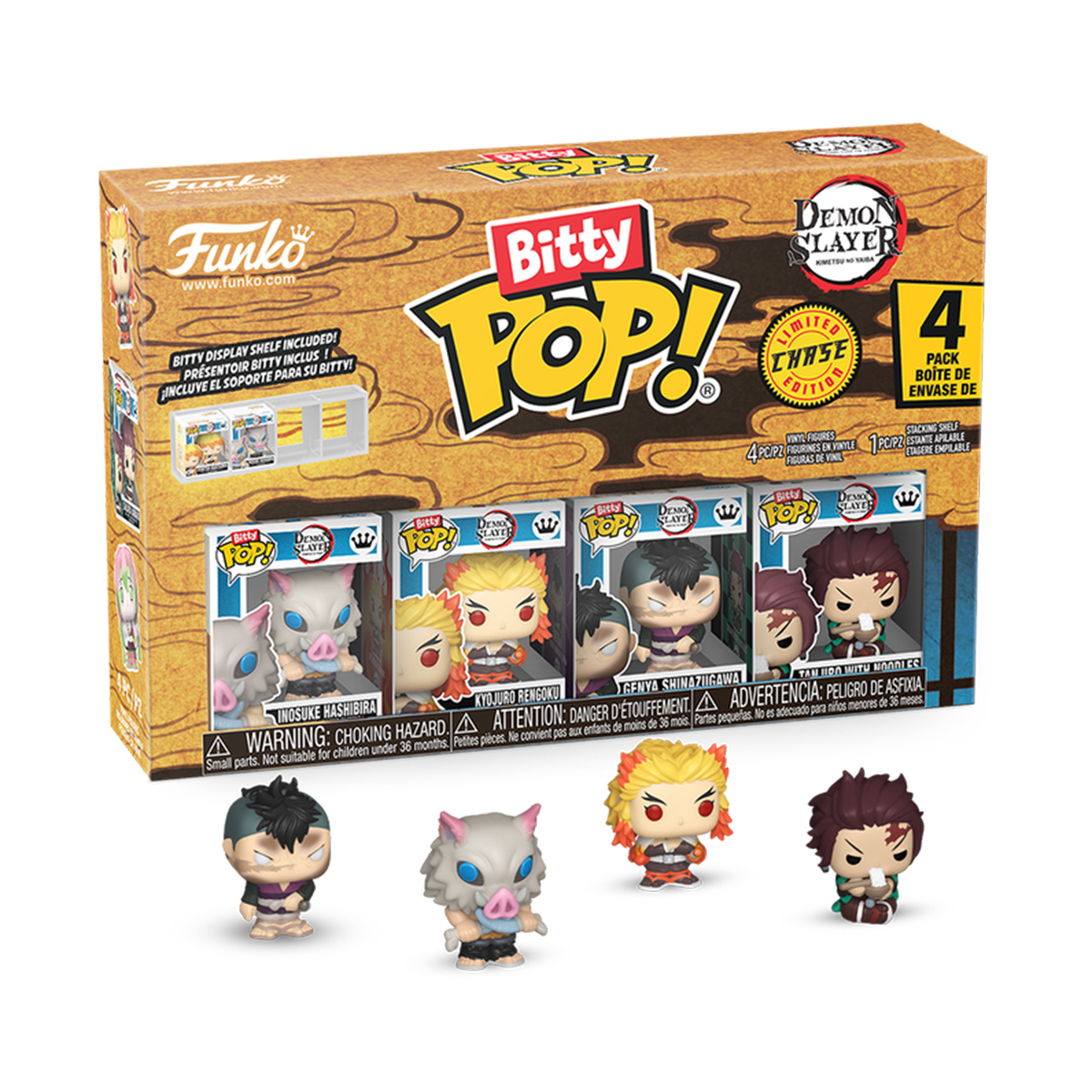 Набор игровых фигурок Funko Pop! серии Убийца демонов (4 фигурки в асс.) (86954) фото
