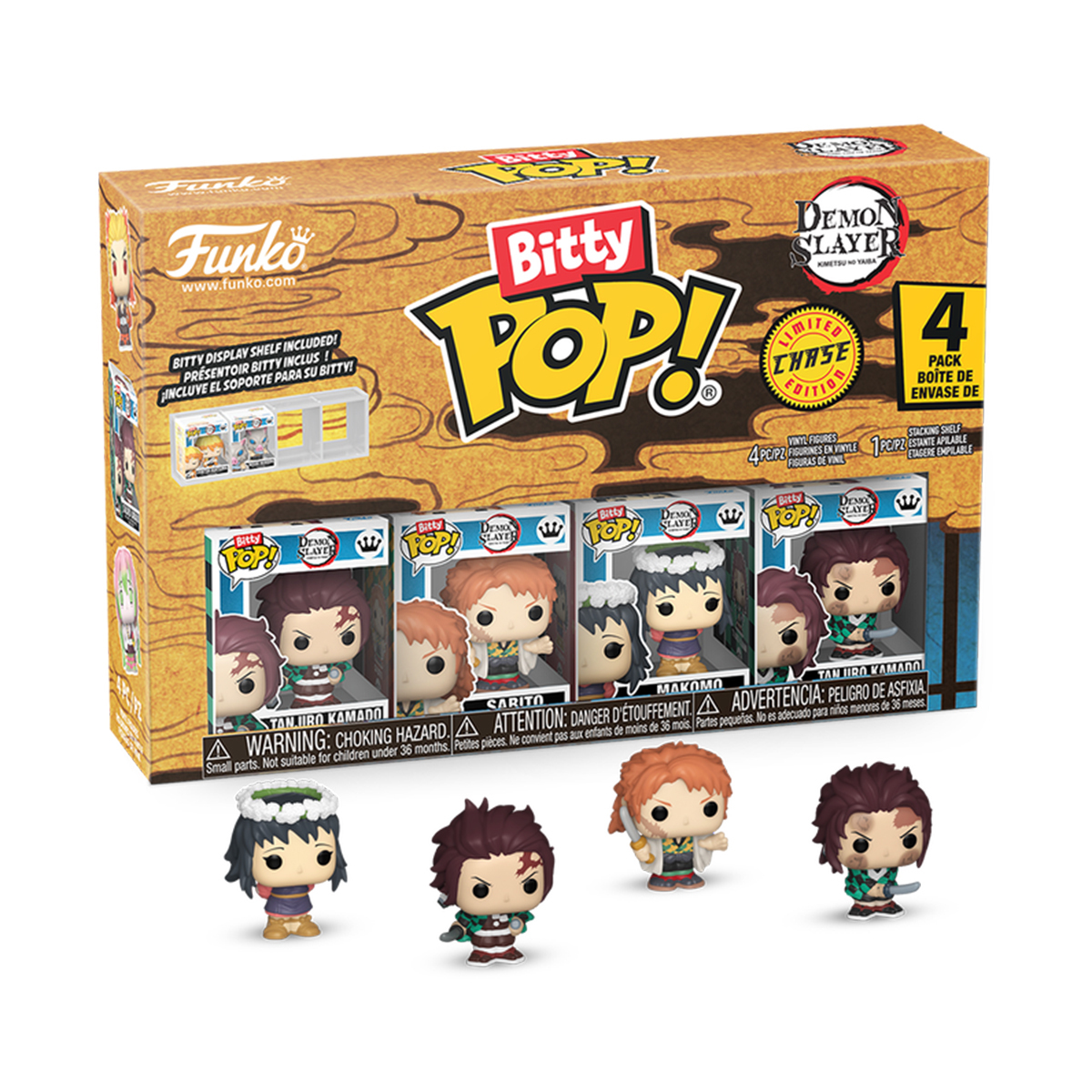 Набор игровых фигурок Funko Pop! серии Убийца демонов (4 фигурки в асс.) (86954) фото