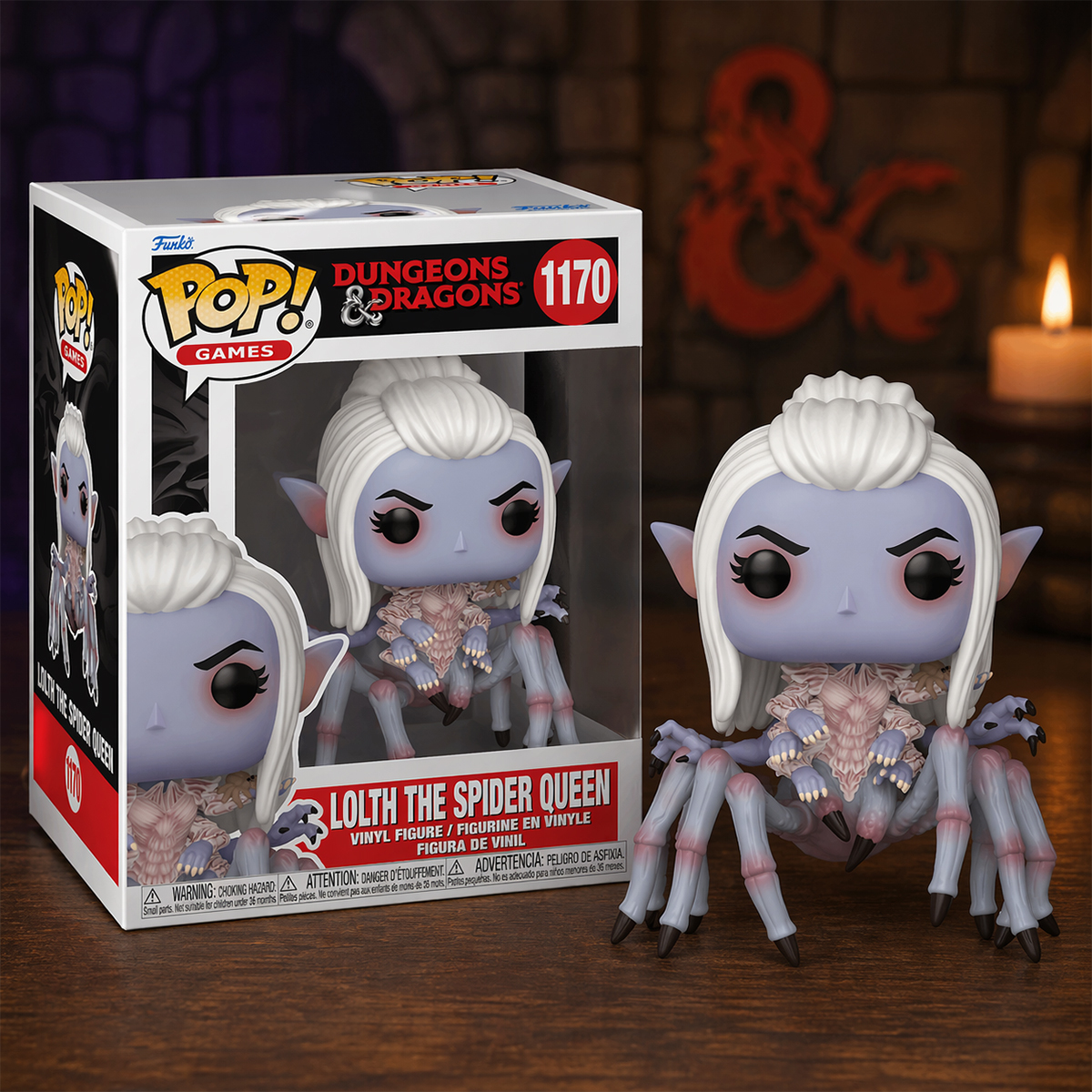 Игровая фигурка Funko Pop! серии Подземелья и драконы - Королева Пауков (91562) фото