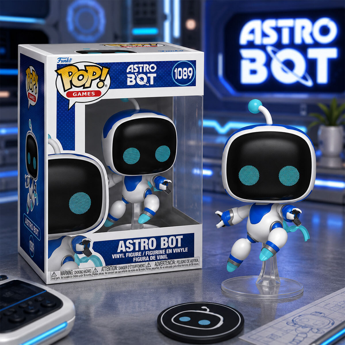 Игровая фигурка Funko Pop! серии Astro Bot - Астро Бот (91456) фото3