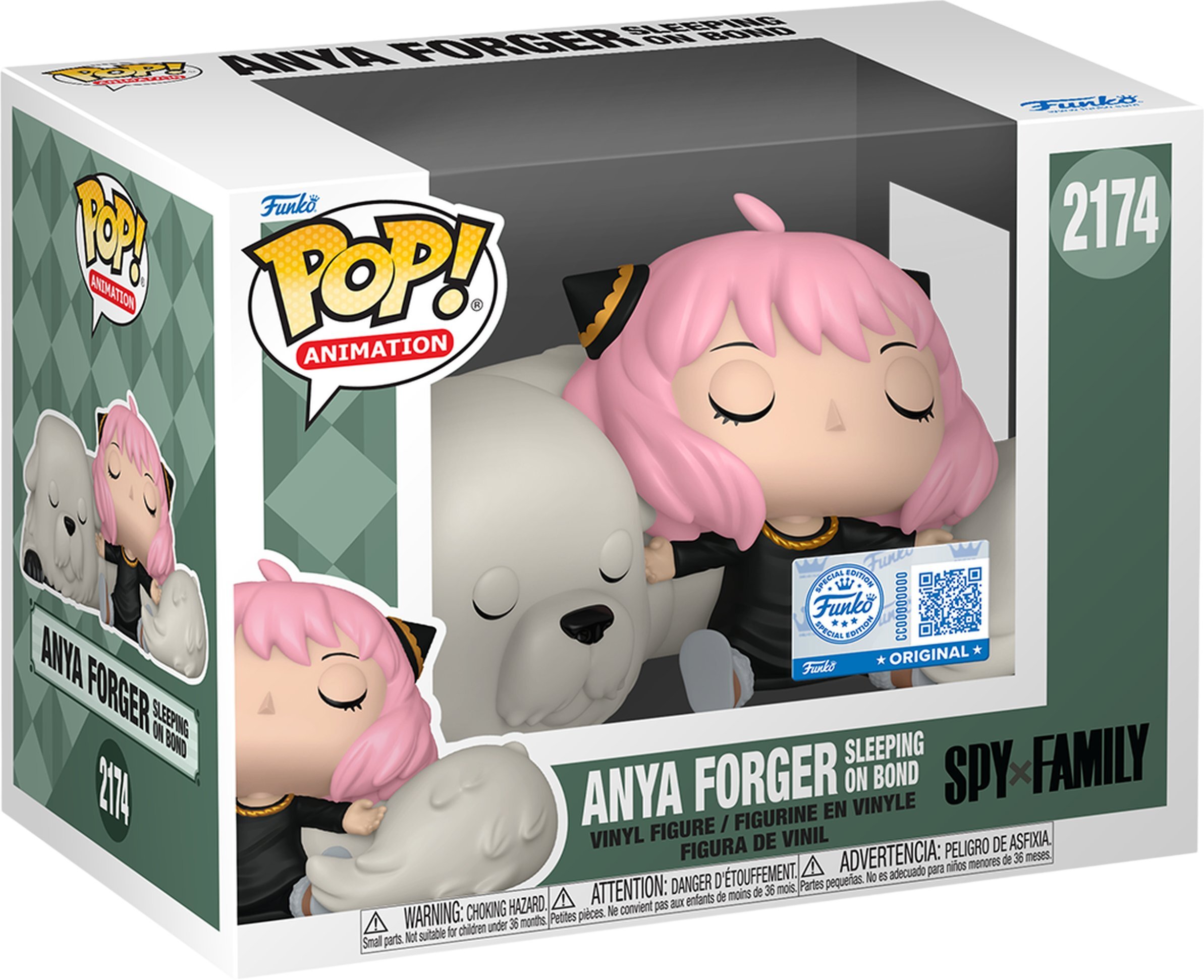 Игровая фигурка Funko Pop! серии Семья шпиона - Аня Спит с Бондом (91793) фото2
