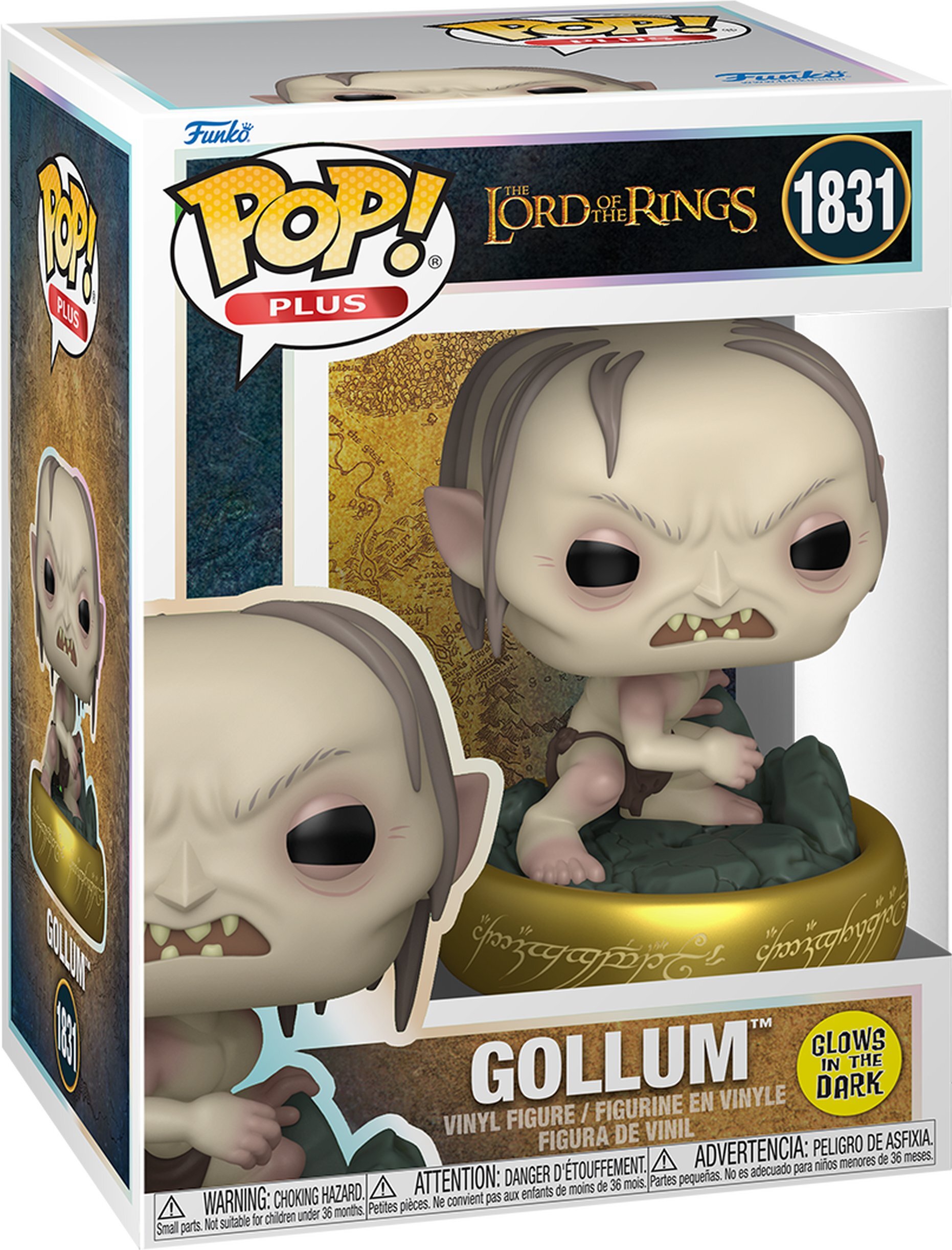 Игровая фигурка Funko Pop! серии Обладатель колец S9 - Голум (GW) (86429) фото2