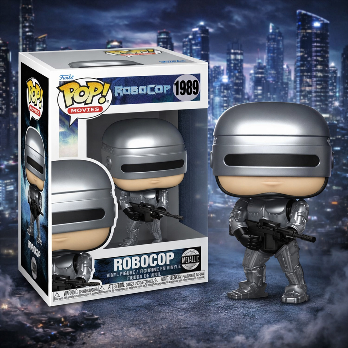 Игровая фигурка Funko Pop! серии Робокоп S2 - Робокоп (W/CH) (90486) фото3