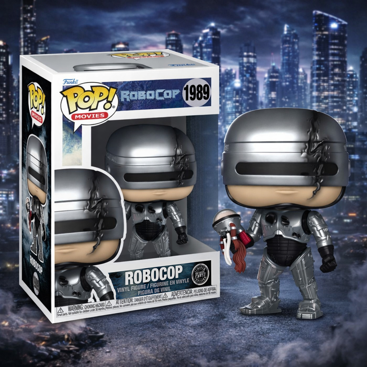 Игровая фигурка Funko Pop! серии Робокоп S2 - Робокоп (W/CH) (90486) фото4