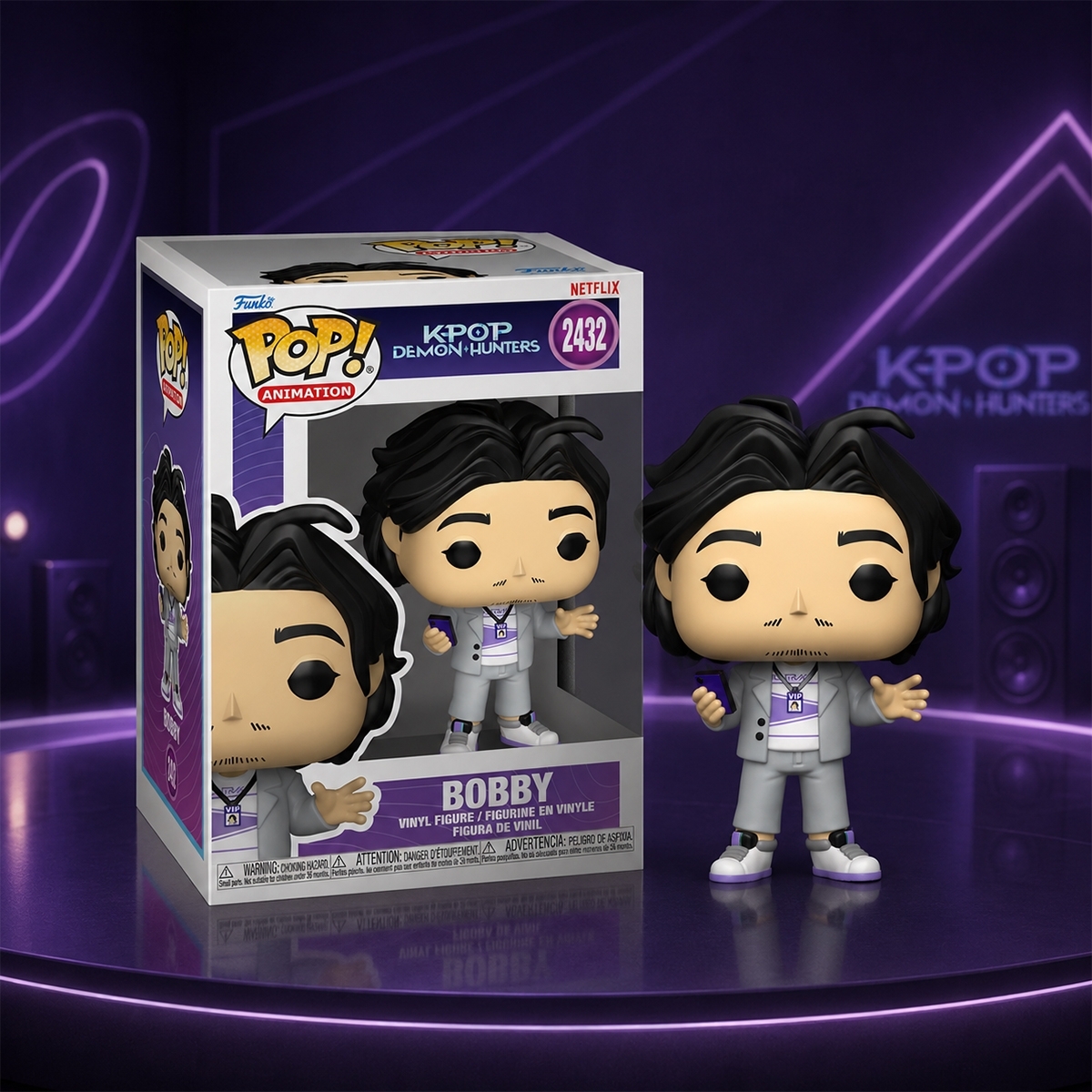 Игровая фигурка Funko Pop серии Кейпоп-охотницы на демонов S2 - Бобби (95804) фото3
