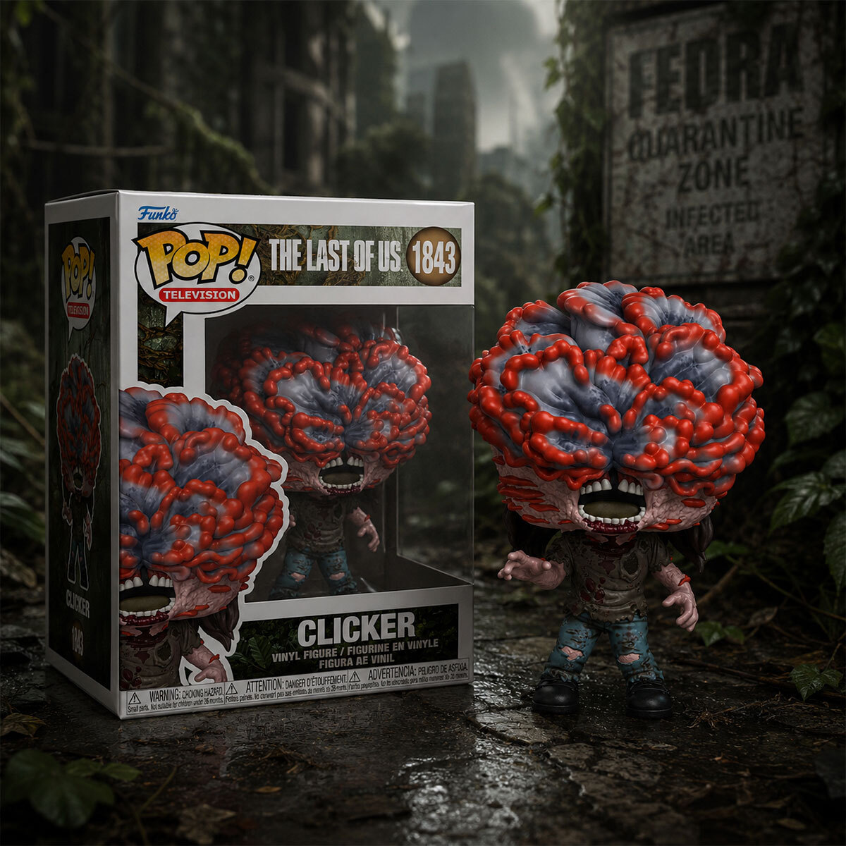 Игровая фигурка Funko Pop! серии Последние из нас - Кликер (91812) фото