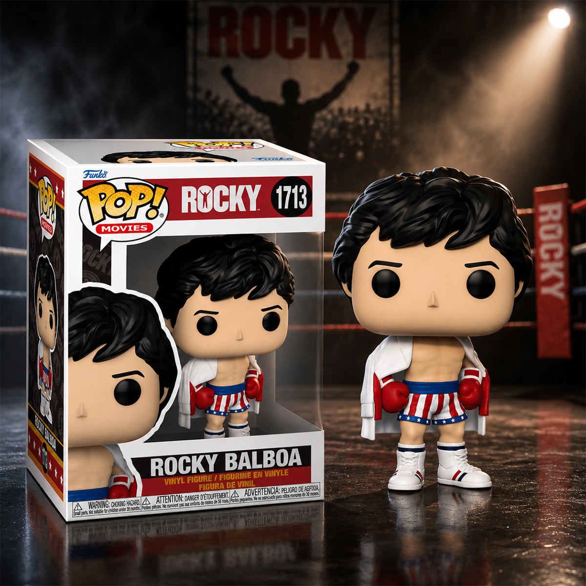 Игровая фигурка Funko Pop! серии Рокки 4 - Рокки Бальбока (83548) фото3
