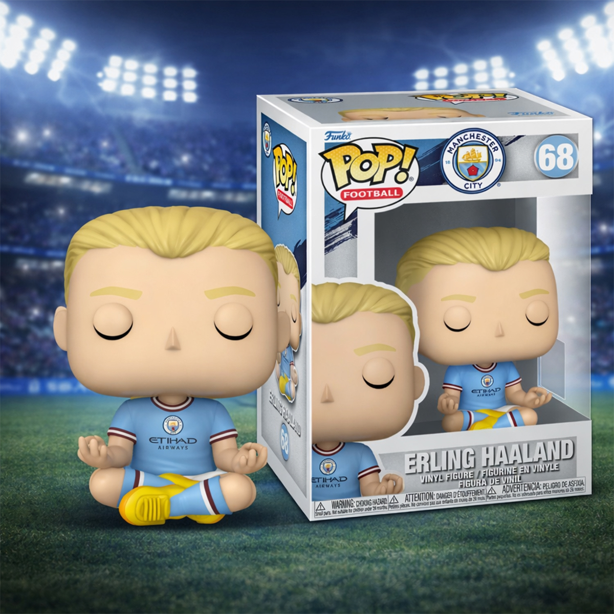 Игровая фигурка Funko Pop! серии Футбол: Манчестер Сити - Эрлинг Холанд (89365) фото