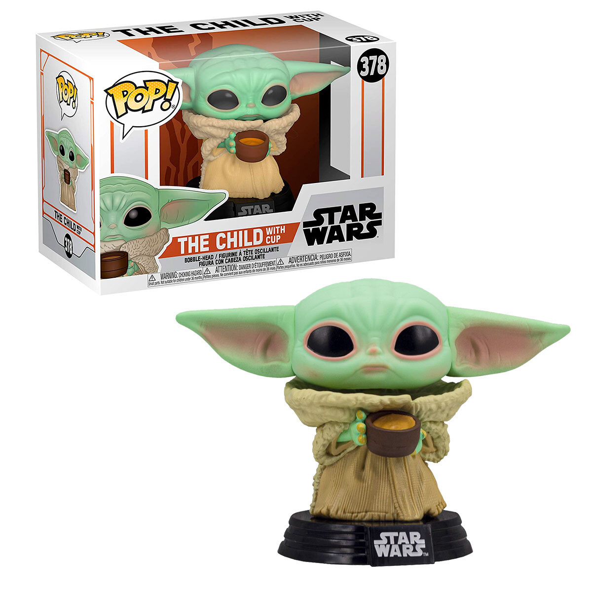 Игровая фигурка Funko Pop! серии Мандалорец - Малыш с чашкой (49933) фото