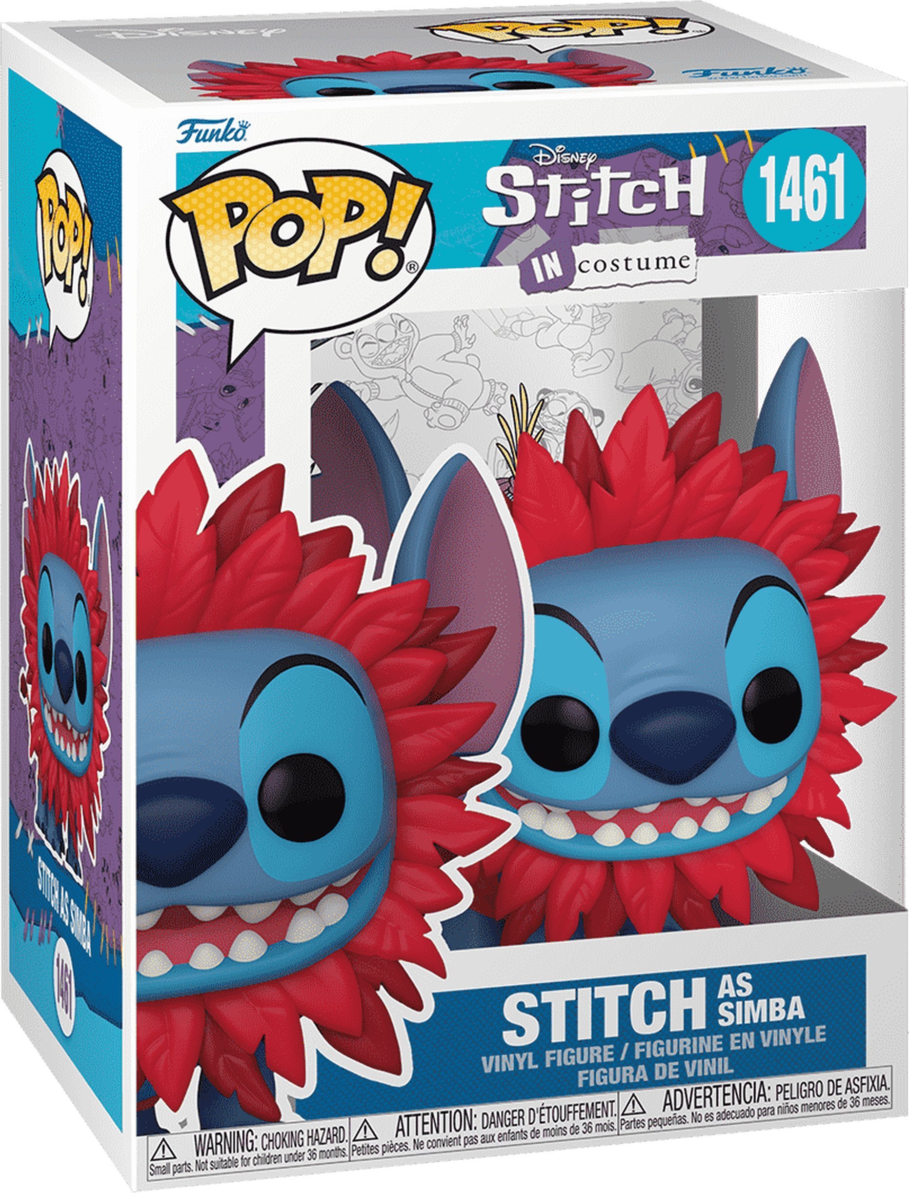 Игровая фигурка Funko Pop! серии Disney – Стич в костюме Симбы (75164) фото2