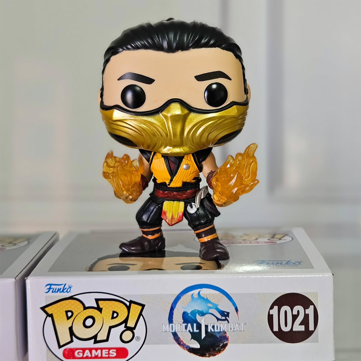 Игровая фигурка Funko Pop! серии Смертельное сражение - Скорпион (80274) фото3
