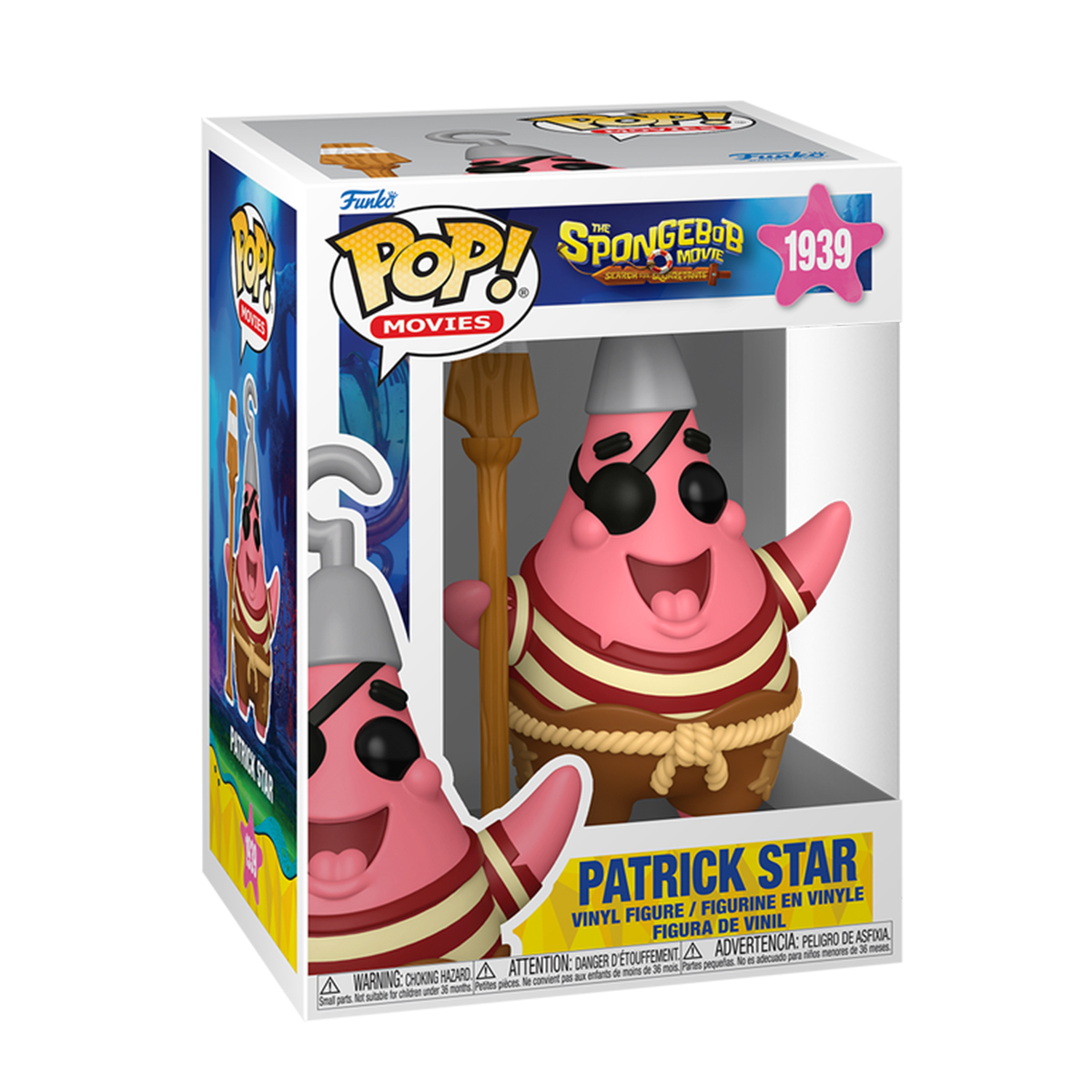 Игровая фигурка Funko Pop! серии Губка Боб - Пират Патрик (83591) фото