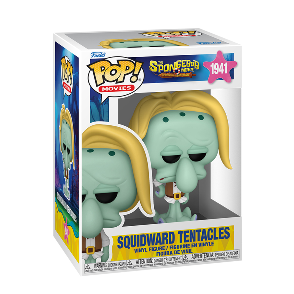 Игровая фигурка Funko Pop! серии Губка Боб - Пират Сквидвард (83592) фото
