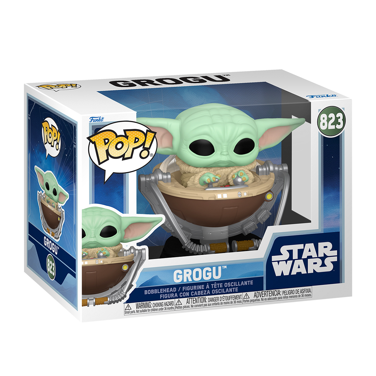 Игровая фигурка Funko Pop! серии Мандалорец - Грогу в коляске (90451) фото