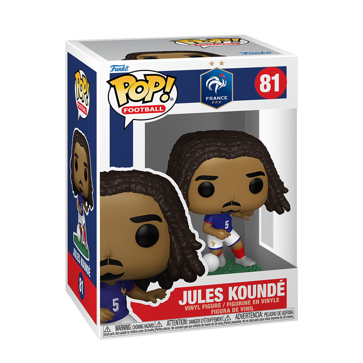 Игровая фигурка Funko Pop! серии Футбол: Франция - Жюль Кунде (92733) фото