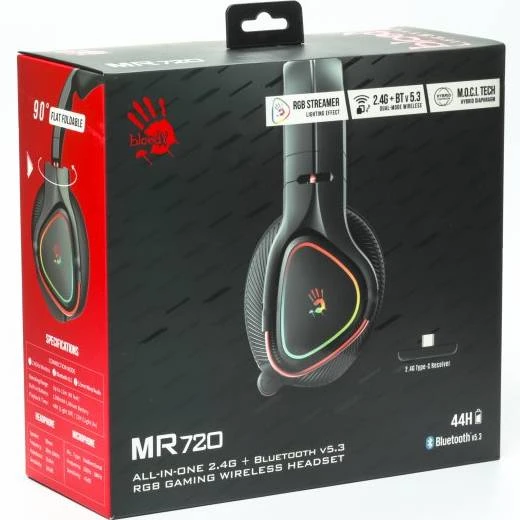 Игровая гарнитура A4Tech Bloody MR720 Black (4711421988872) фото7