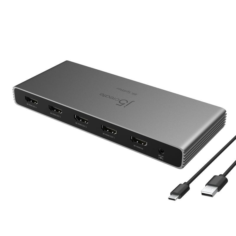 Разветвитель J5create HDMI сигнала, на 4 порты HDMI v. 2.1 фото3