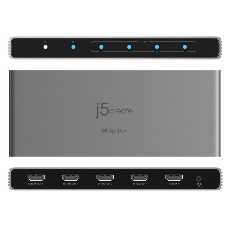 Разветвитель J5create HDMI сигнала, на 4 порты HDMI v. 2.1 фото4