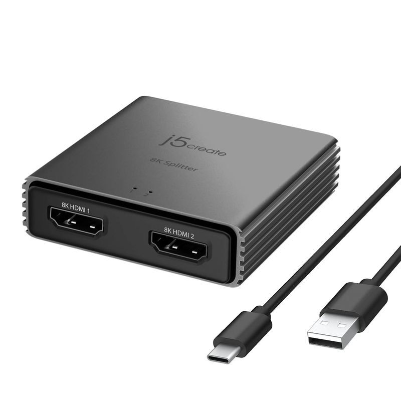 Разветвитель J5create HDMI сигнала, на 2 порты HDMI v. 2.1 фото2