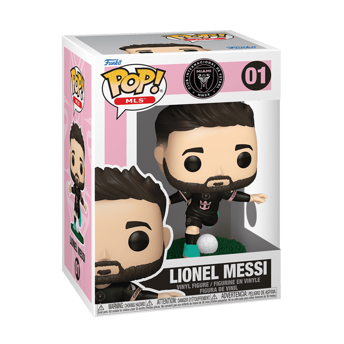 Игровая фигурка Funko Pop! серии Футбол: Интер Майами - Лионель Месси (88617) фото2